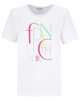 Shirt mit Motiv-Print 1/2 Arm - 19749-398-38 - Hajo Mode