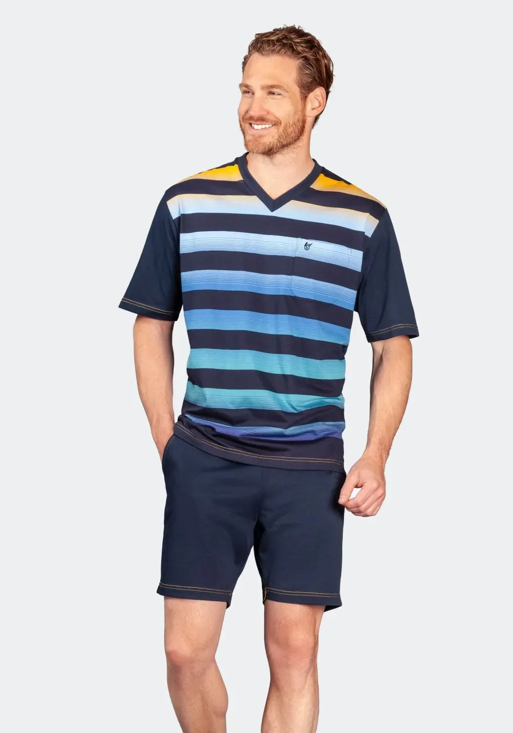 Shorty Schlafanzug Klima-Komfort - 53686-633-48 - Hajo Mode