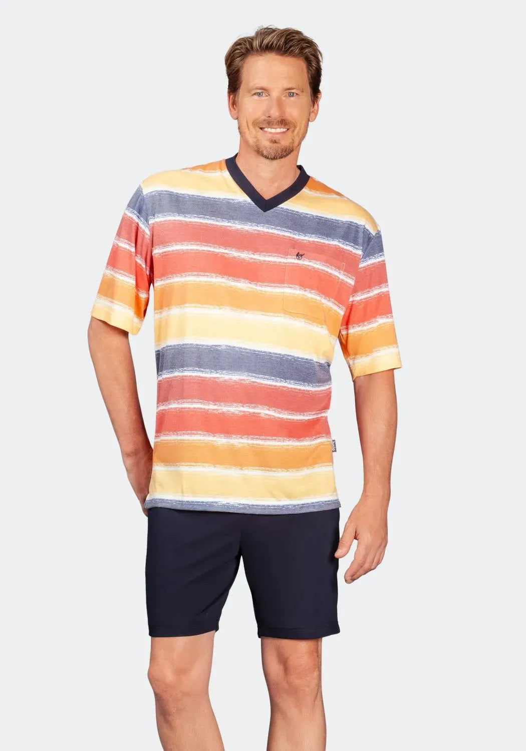 Shorty Schlafanzug Klima-Soft - 53690-344-50 - Hajo Mode