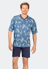 Shorty Schlafanzug Premium Cotton - 53704-609-46 - Hajo Mode