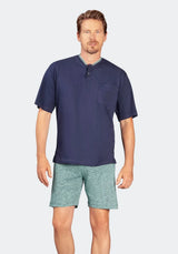 Shorty Schlafanzug Premium Cotton - 53700-509-50 - Hajo Mode