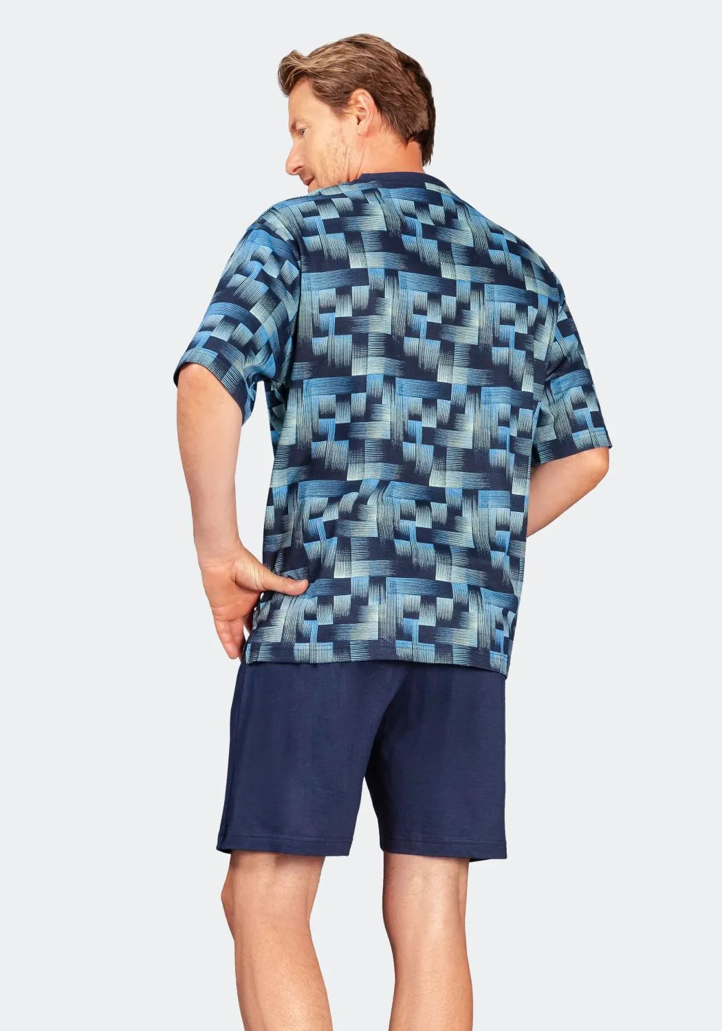 Shorty Schlafanzug Premium Cotton / Tencel - 53709-606-48 - Hajo Mode