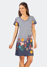 Sleepshirt Baumwolle Stretch - 45853-634-40/42 - Hajo Mode
