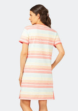 Sleepshirt Klima-Komfort® mit Ringelmuster - 45585-327-36/38 - Hajo Mode