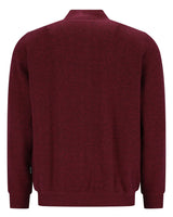 Strukturierte Sweatjacke mit Eingriffstaschen - 27643-302-48 - Hajo Mode