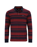 strukturiertes Poloshirt mit Flachstrickkragen - 27636-302-48 - Hajo Mode
