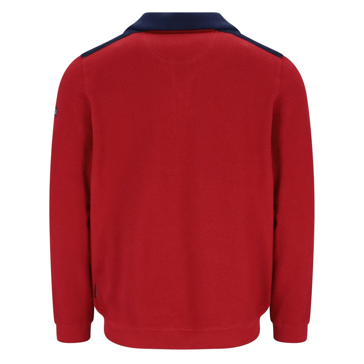 Strukturiertes Troyer-Sweatshirt - 27612-302-48 - Hajo Mode