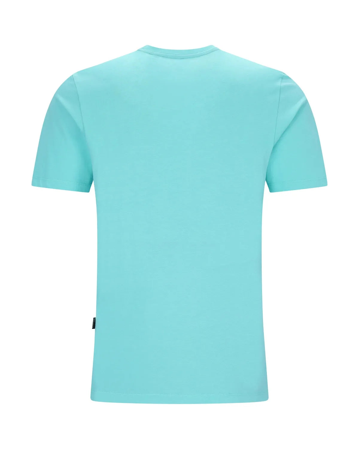 T-Shirt mit Flockprint in reiner Baumwolle - Hajo Mode
