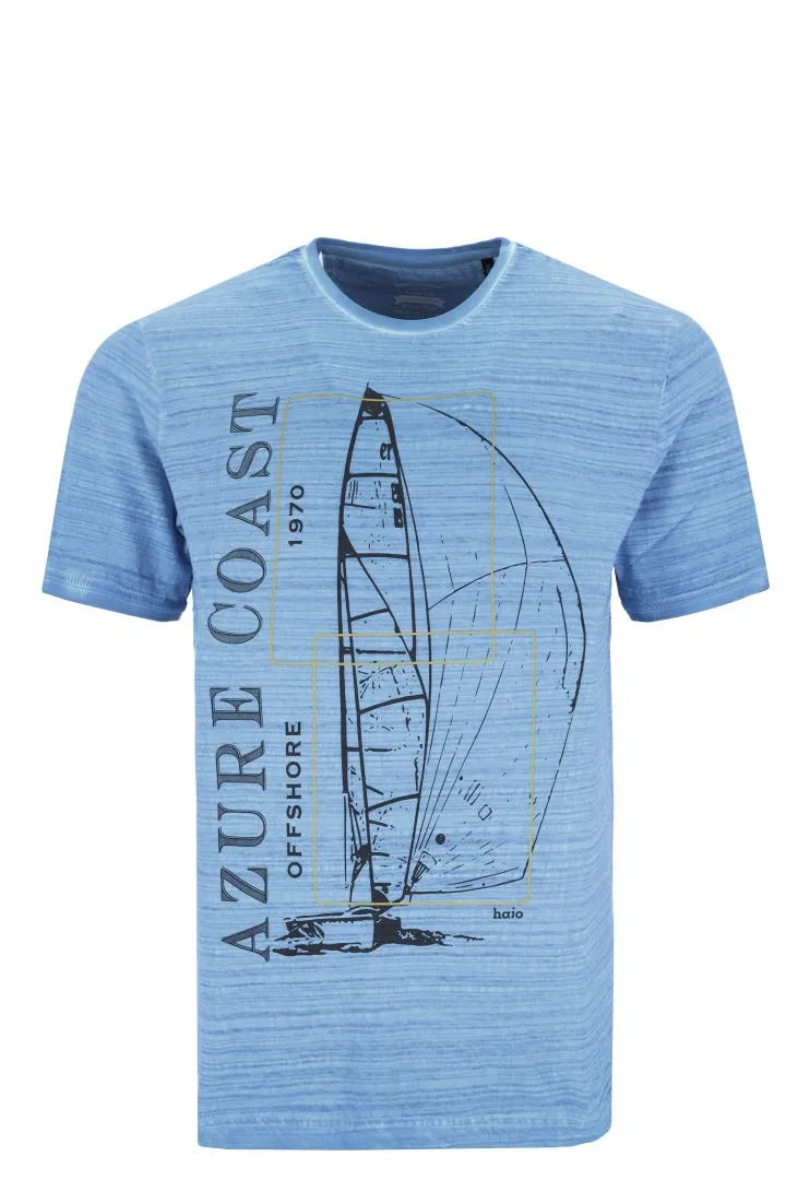 T-Shirt RH washed - 27406-695-S - Hajo Mode