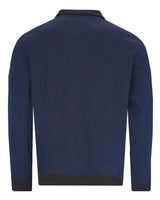 Troyer-Sweatshirt in Flammengarn allover - 27456-638-48 - Hajo Mode