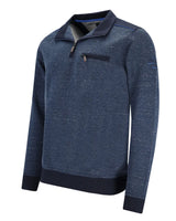 Troyer-Sweatshirt in Mouline - 27445-668-50 - Hajo Mode
