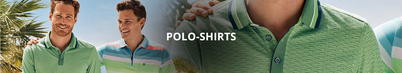 Kategorie Herren Polo Shirts Banner