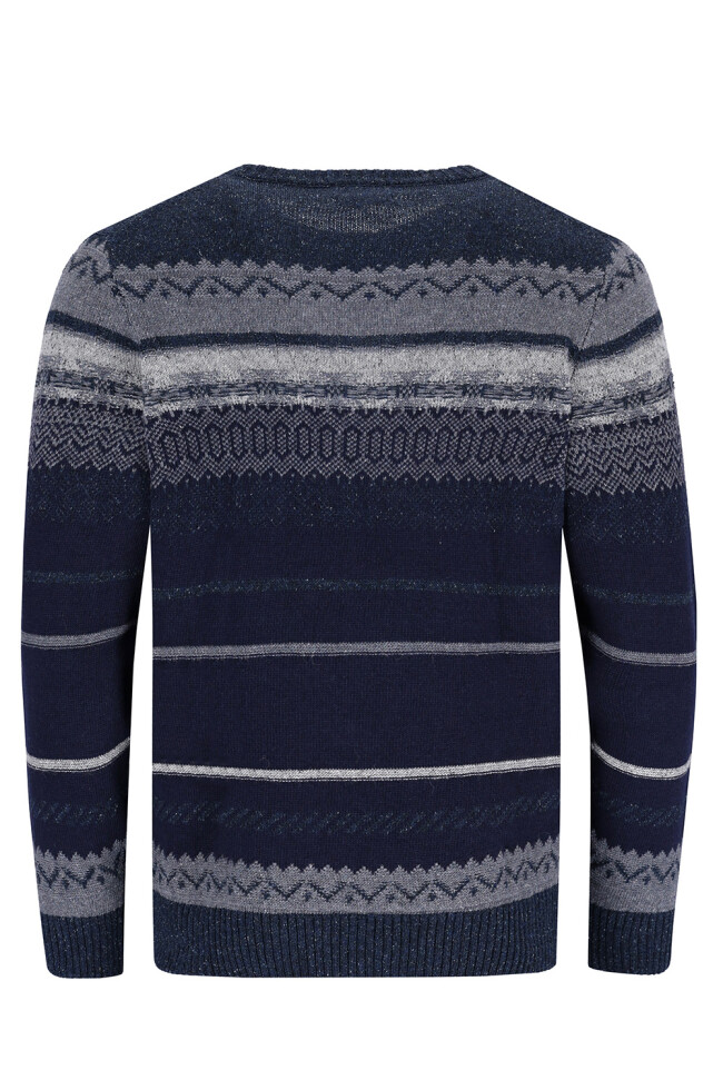 Jacquard-Pullover "Made in Italy"