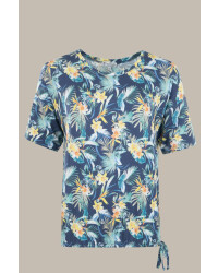 Damen Shirt  Tropic-Print Menthol-36